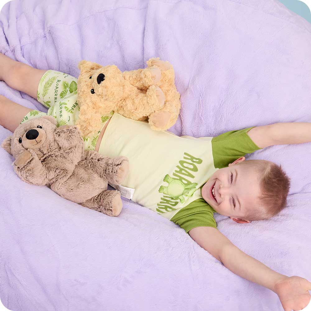 Alternative view of Dinosaur Shorties Pajamas