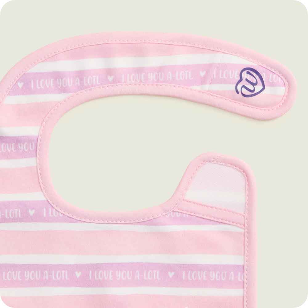 Pink Axolotl Bib Set - Image 6