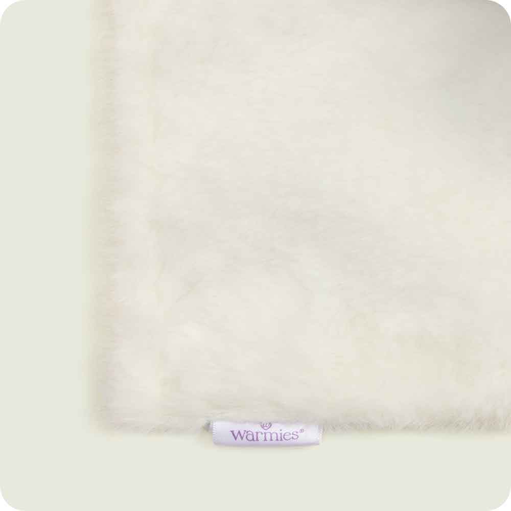 Black and White Cow Lovey Blanket Warmies - Image 6
