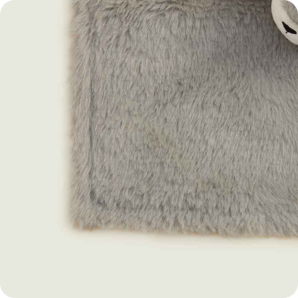 Gray Squirrel Lovey Blanket Warmies - Image 7