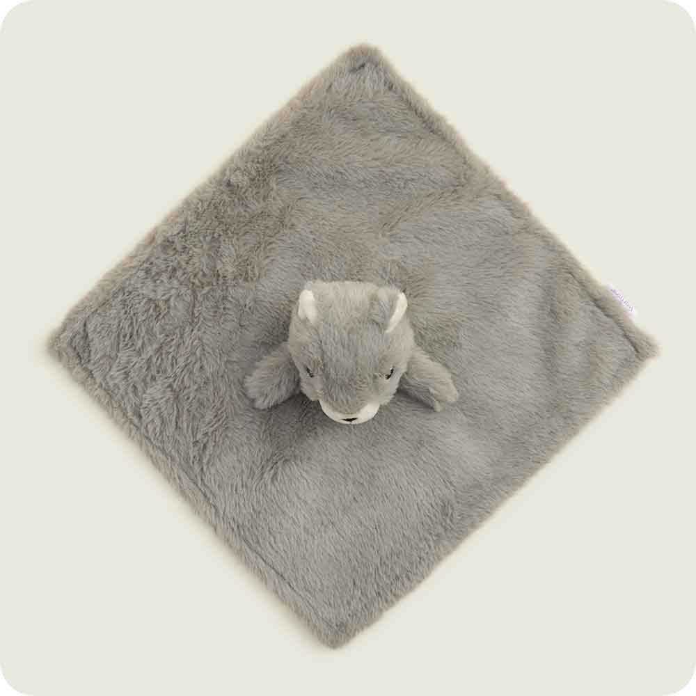 Gray Squirrel Lovey Blanket Warmies - Image 4