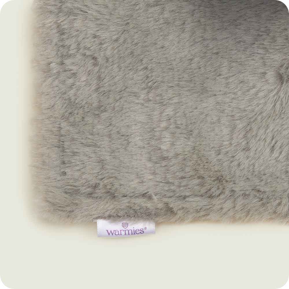 Gray Squirrel Lovey Blanket Warmies - Image 6