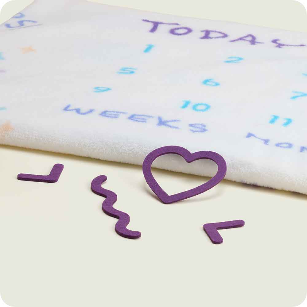 Baby Milestone Blanket Warmies - Image 3