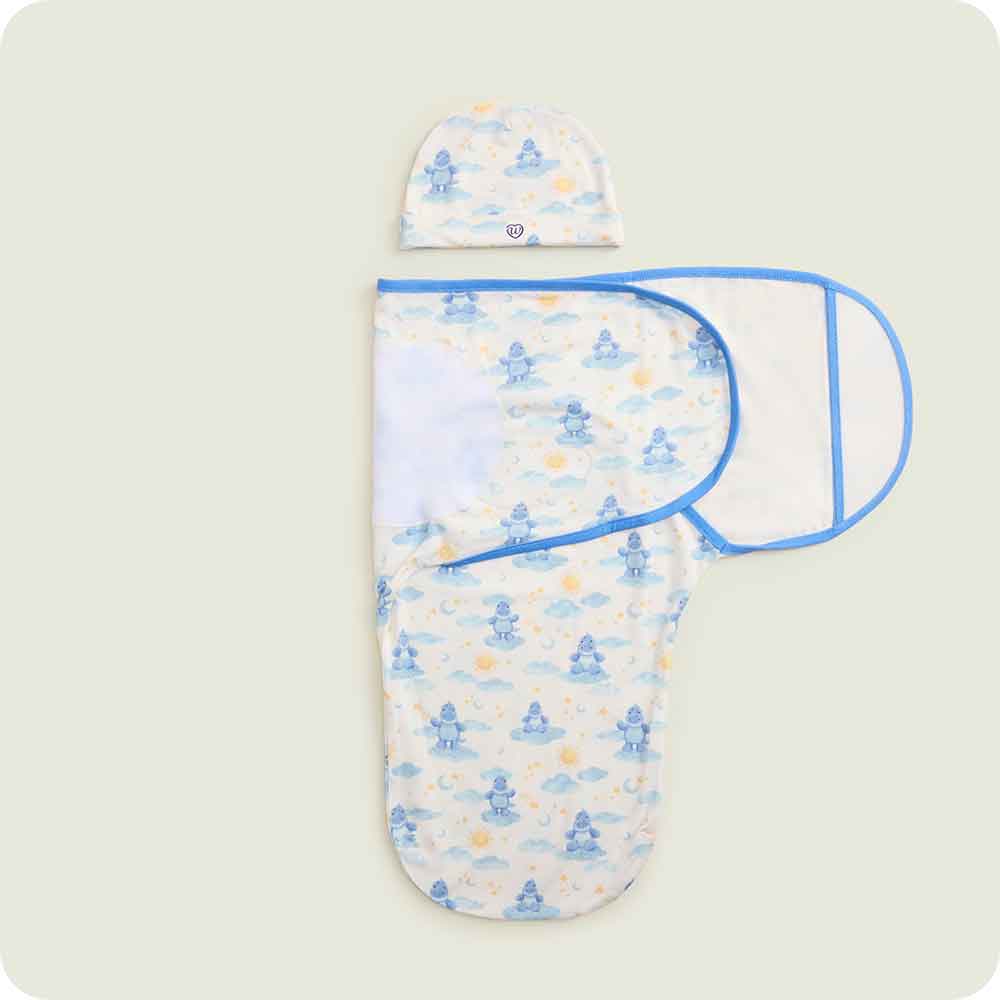 Trex Swaddle & Beanie Gift Set - Image 4