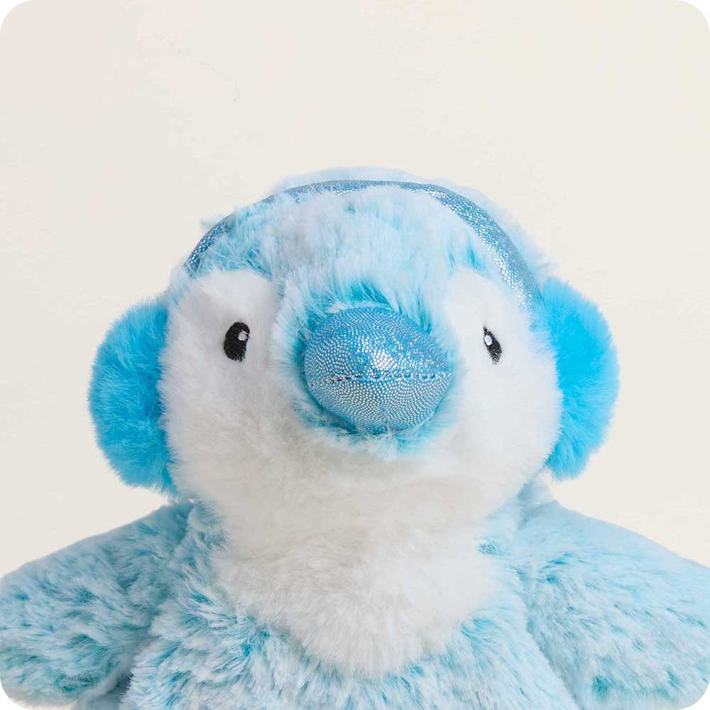 Alternative view of Frosty Blue Penguin Warmies Junior