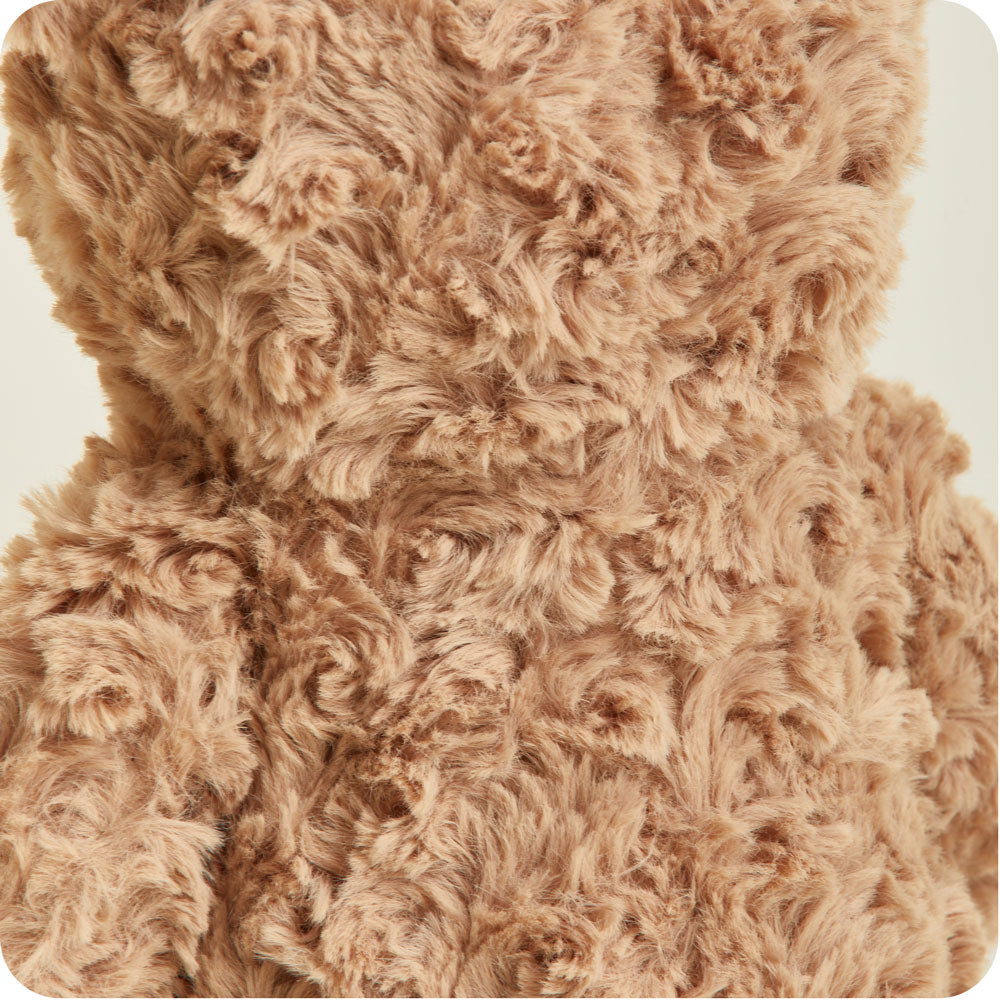 Brown Curly Bear Warmies - Image 9