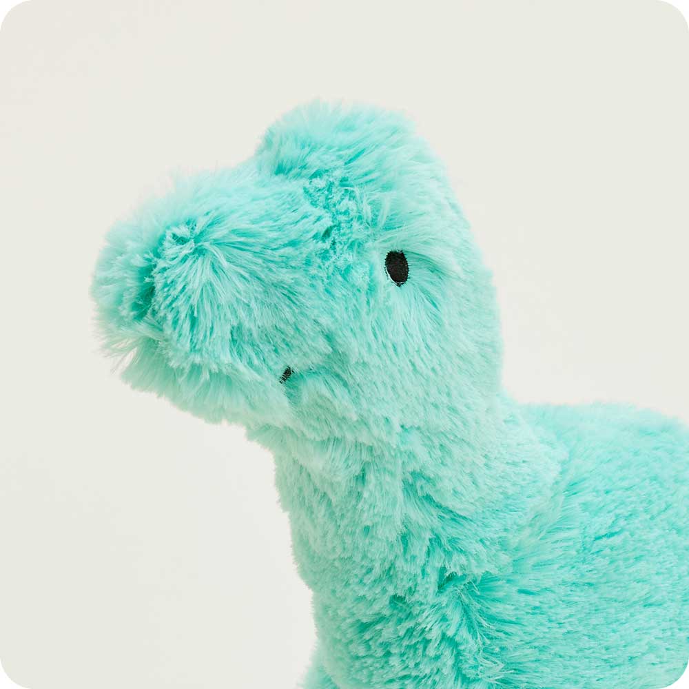 Alternative view of Teal Long Neck Dinosaur Warmies
