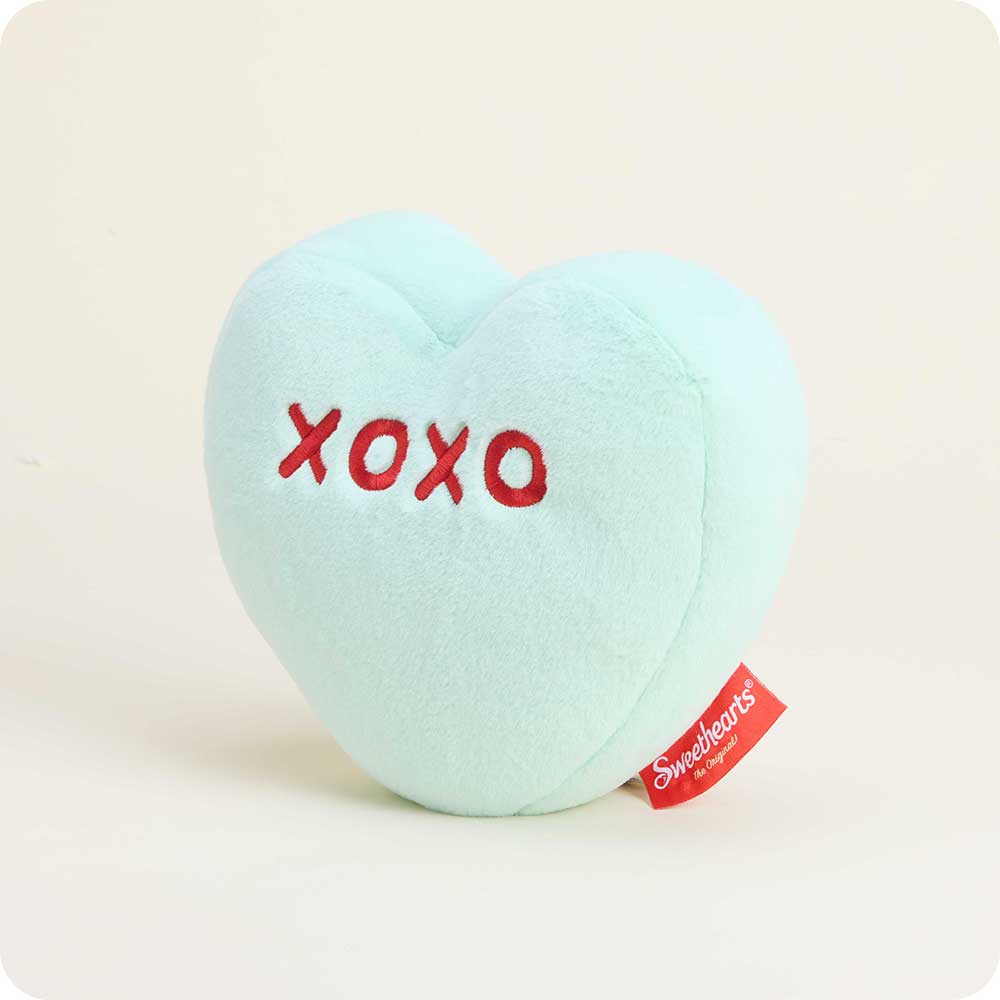 Alternative view of Sweethearts Green XOXO Heart Warmies