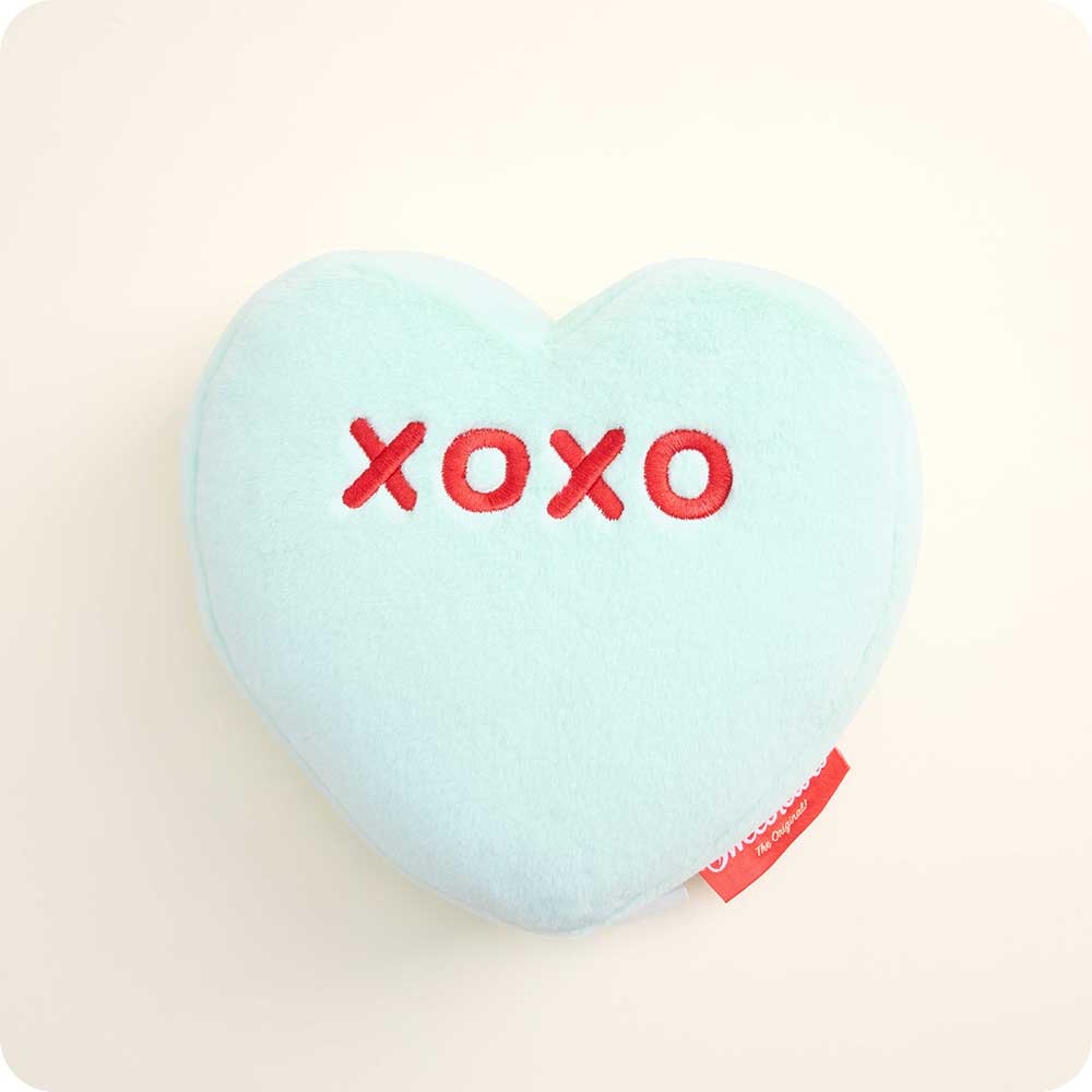 Sweethearts Green XOXO Heart Warmies