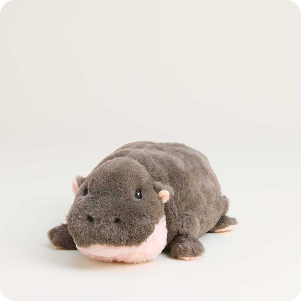 Alternative view of Baby Pygmy Hippo Warmies