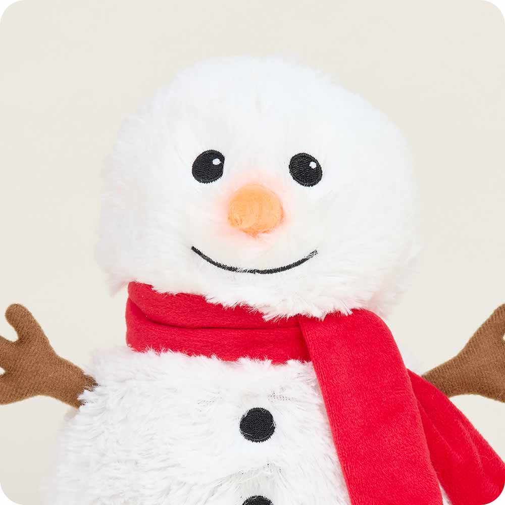 Red Scarf Snowman Warmies - Image 4