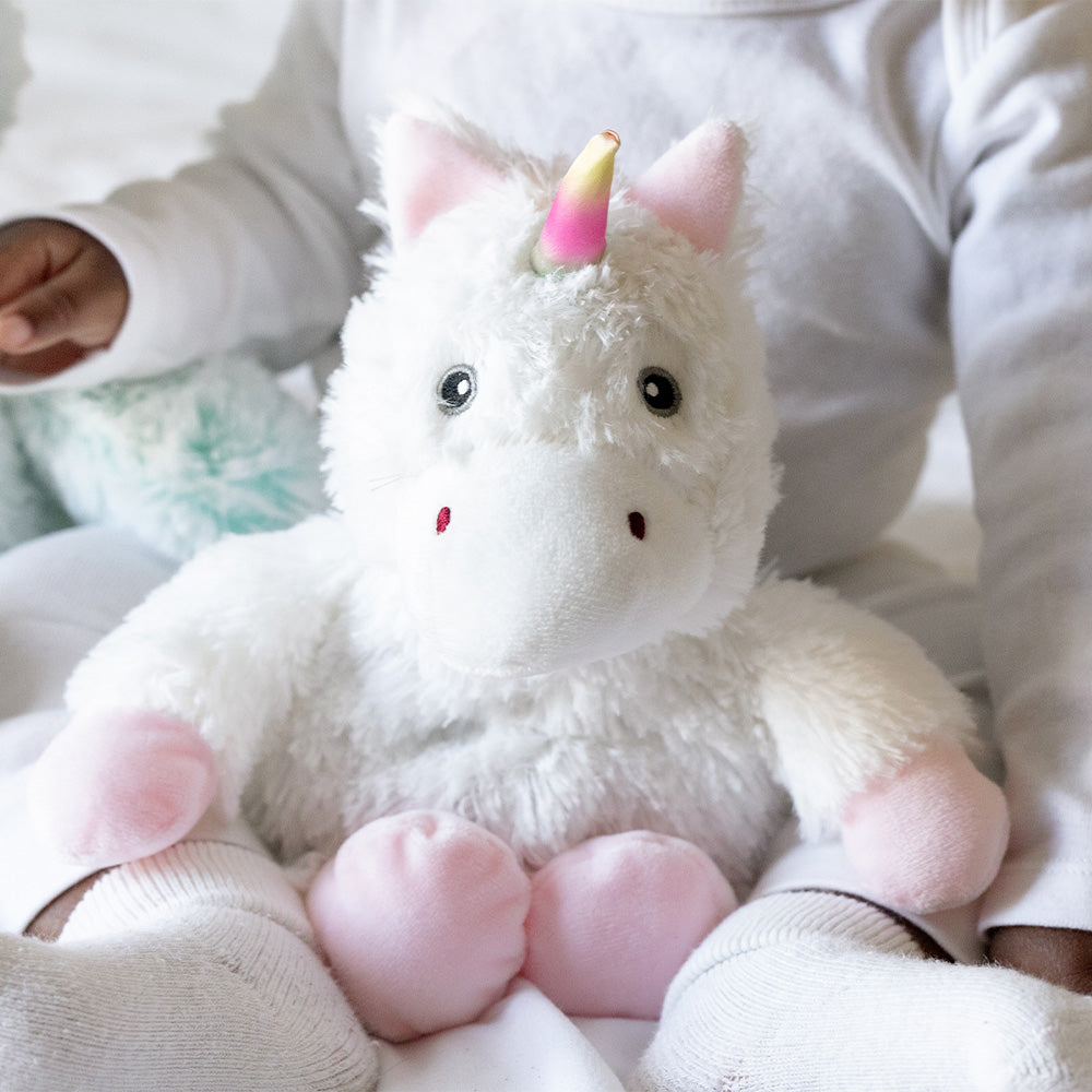 Alternative view of White Unicorn Warmies