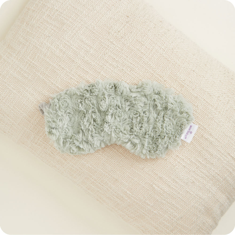 Curly Sage Green Eye Mask Warmies - Image 6