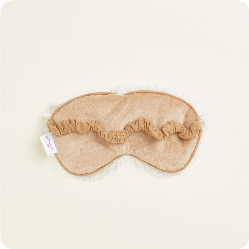 Marshmallow Brown Eye Mask Warmies - Image 3
