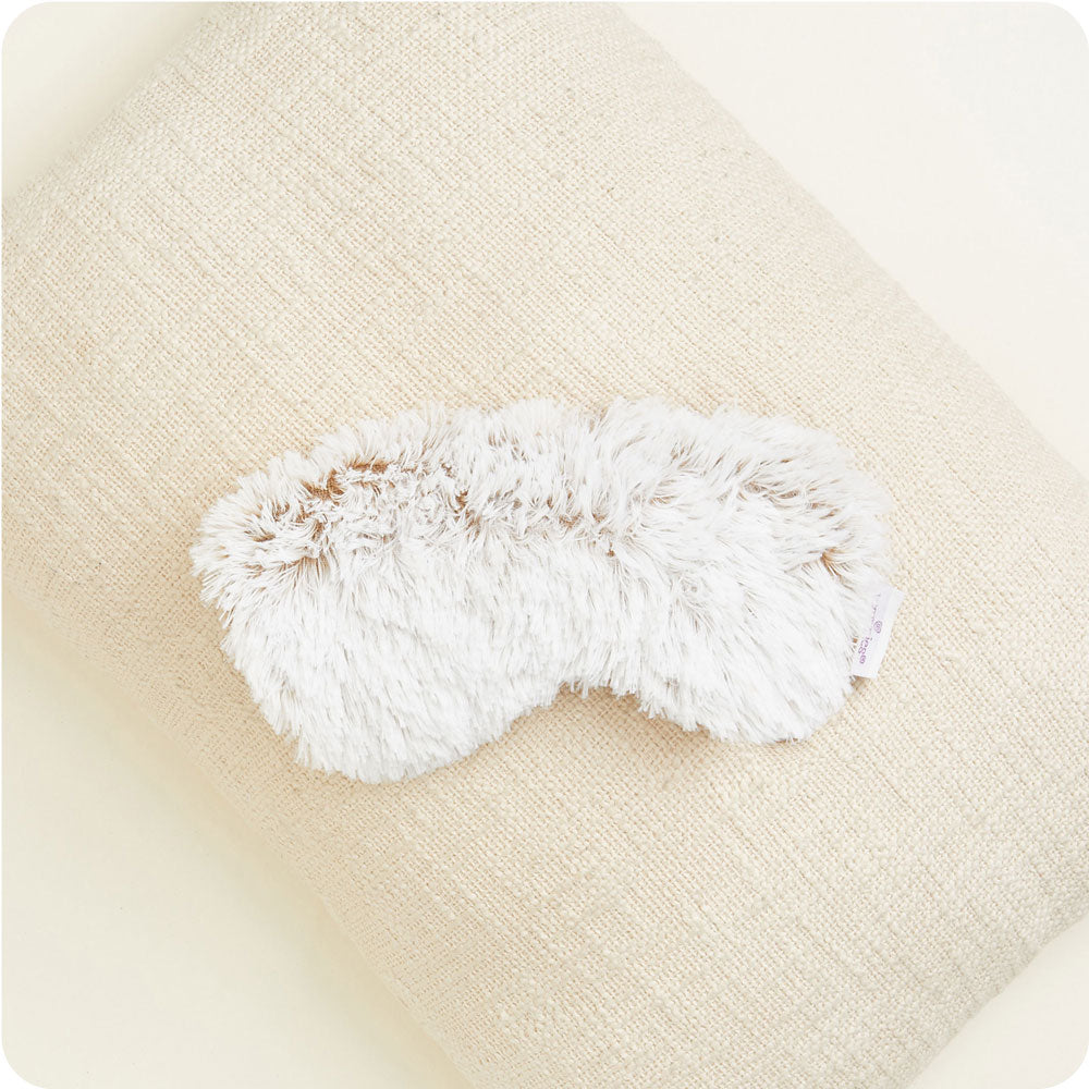 Marshmallow Brown Eye Mask Warmies - Image 4