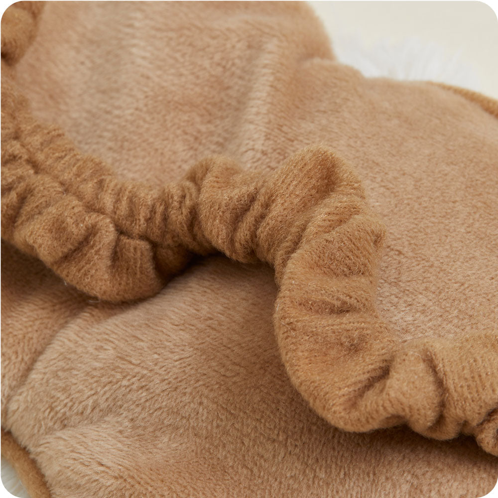 Marshmallow Brown Eye Mask Warmies - Image 6