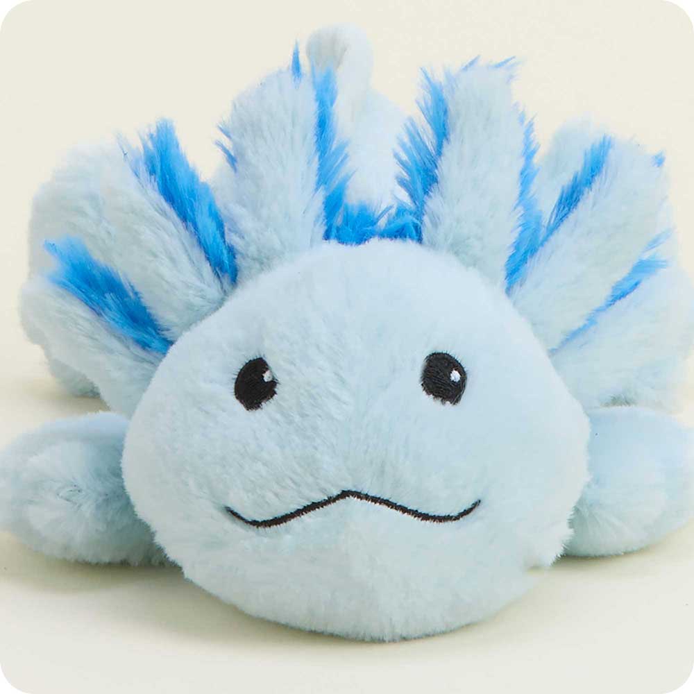 Alternative view of Blue Axolotl Warmies Junior