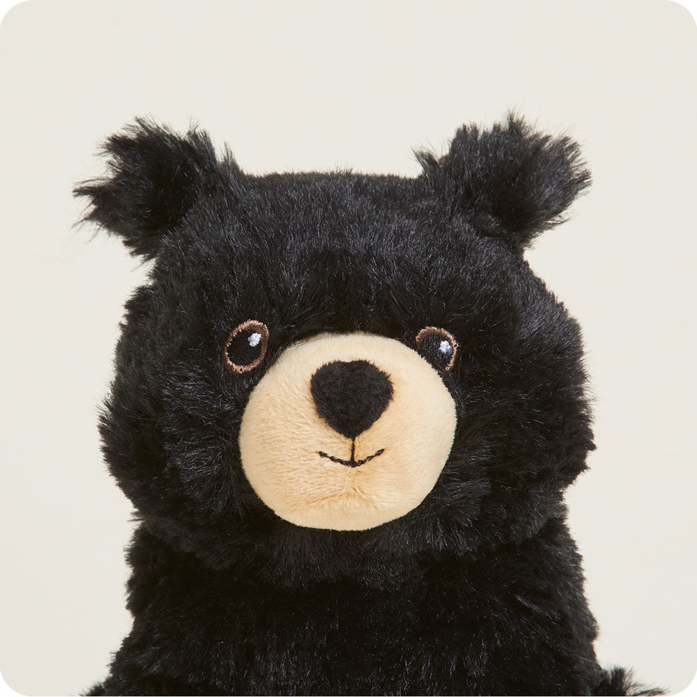 Alternative view of Black Bear Warmies Junior