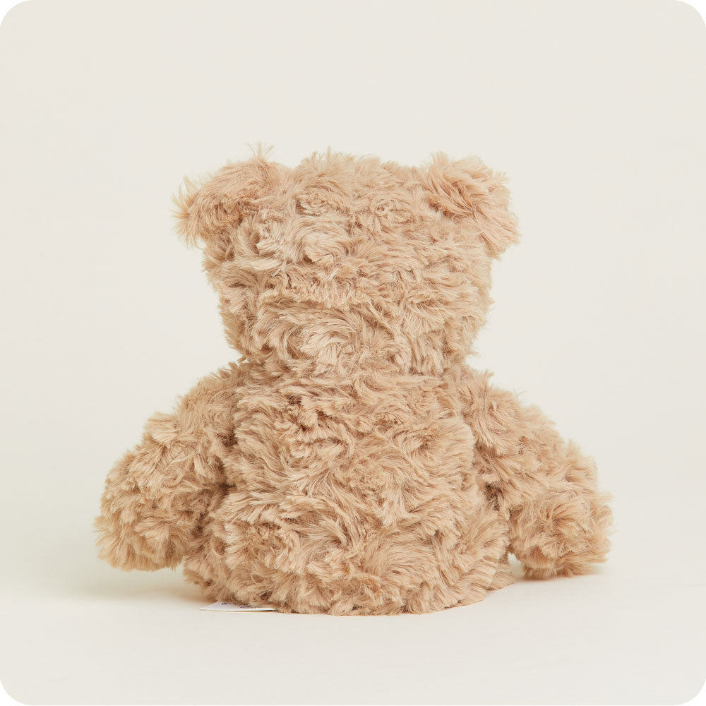 Brown Curly Bear Warmies Junior - Image 5