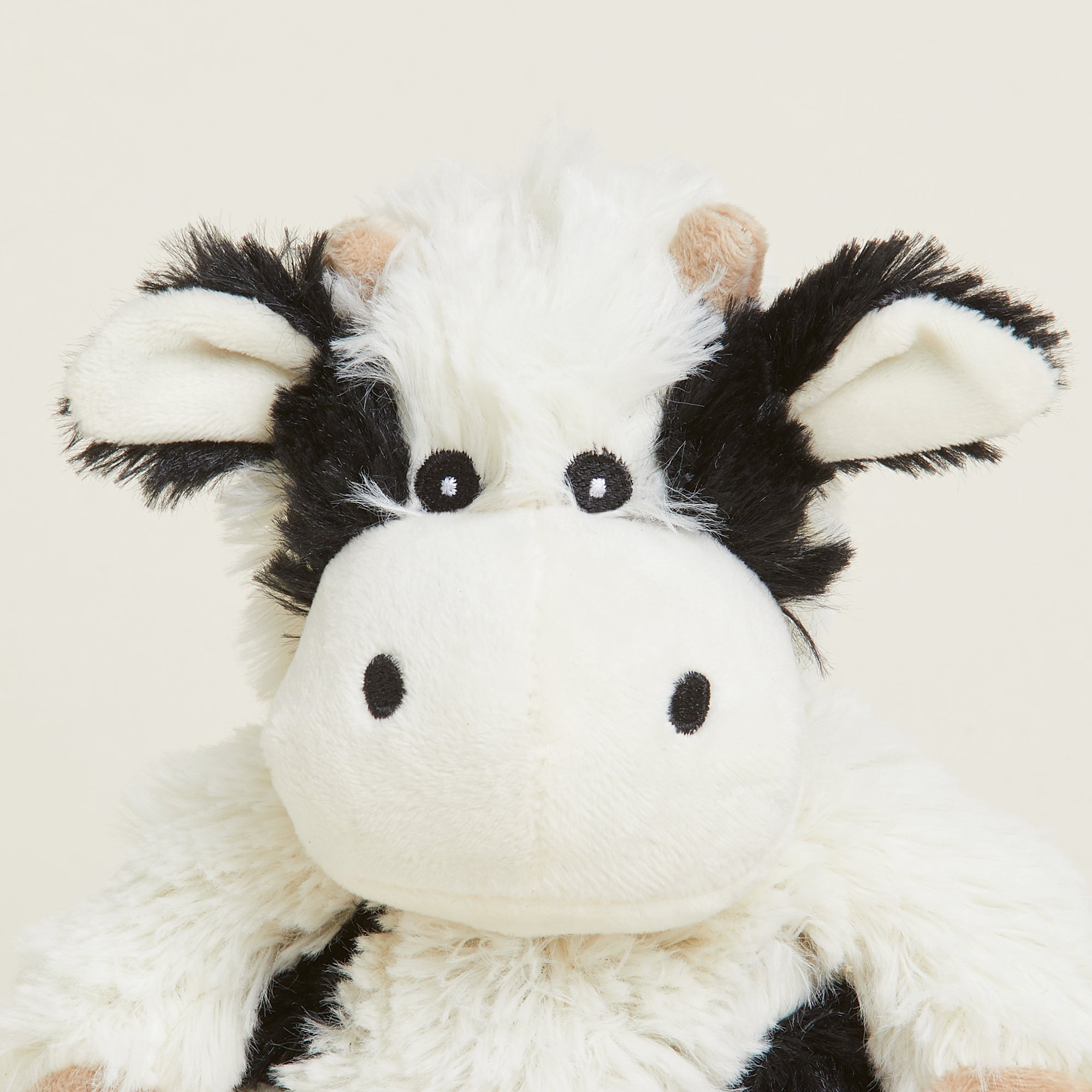 Alternative view of Black and White Cow Warmies Junior