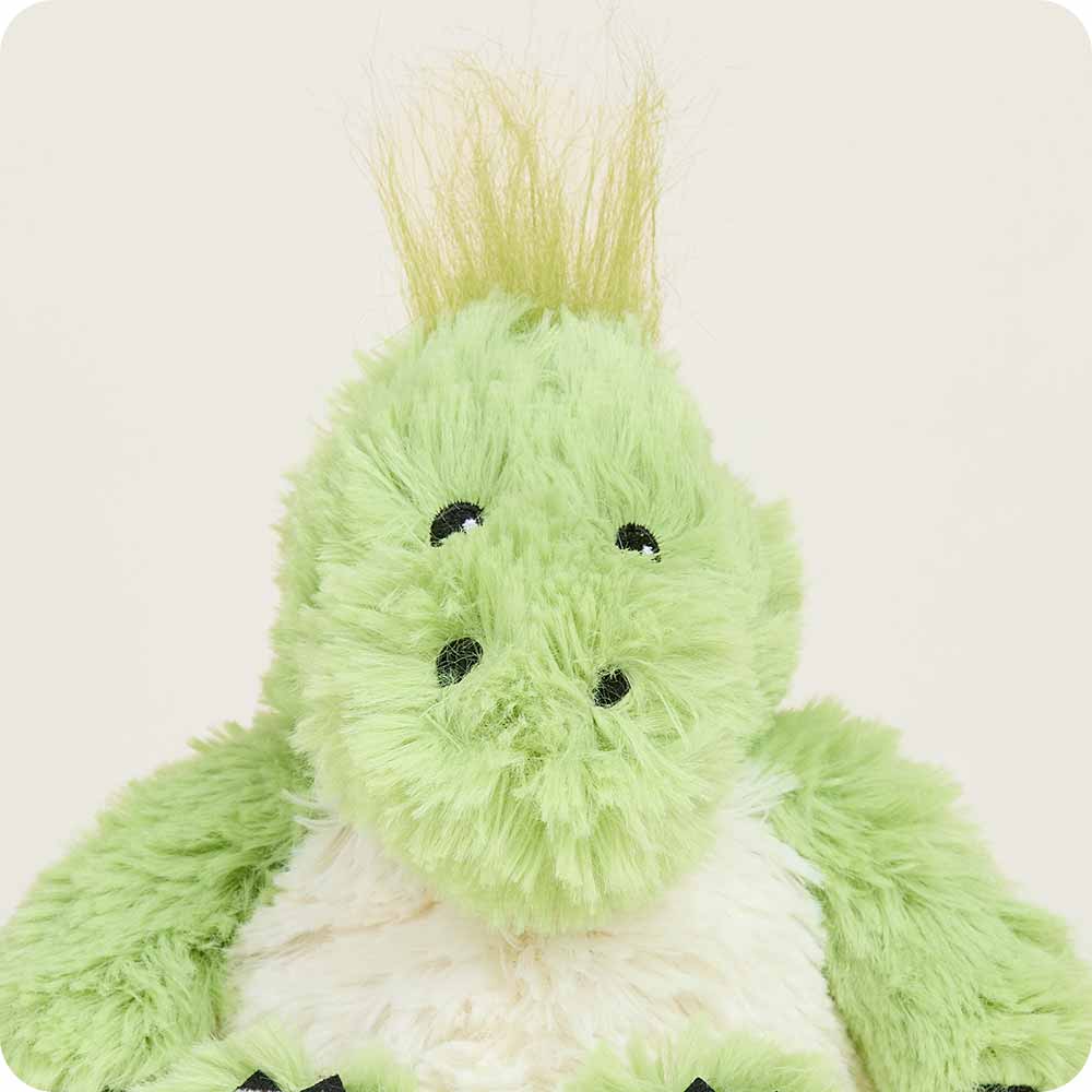 Alternative view of Green Dinosaur Warmies Junior