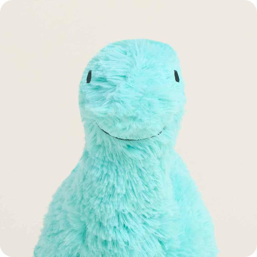 Alternative view of Teal Long Neck Dinosaur Warmies Junior