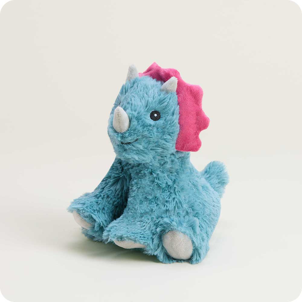 Alternative view of Triceratops Warmies Junior
