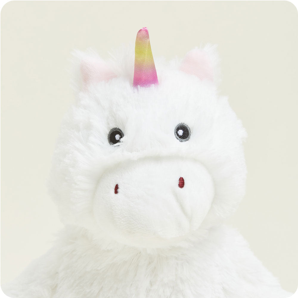 Alternative view of White Unicorn Warmies Junior