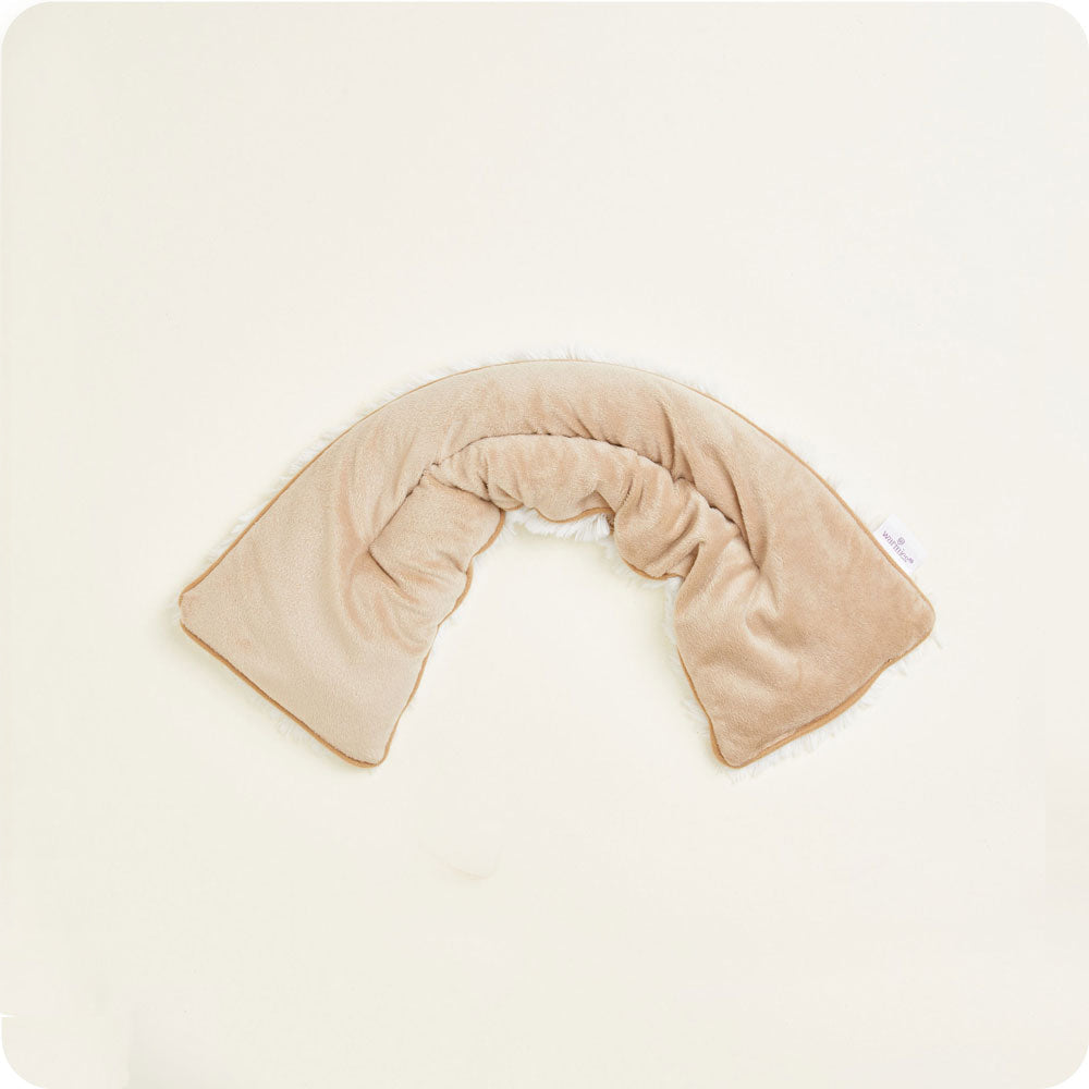 Marshmallow Brown Neck Wrap Warmies - Image 4