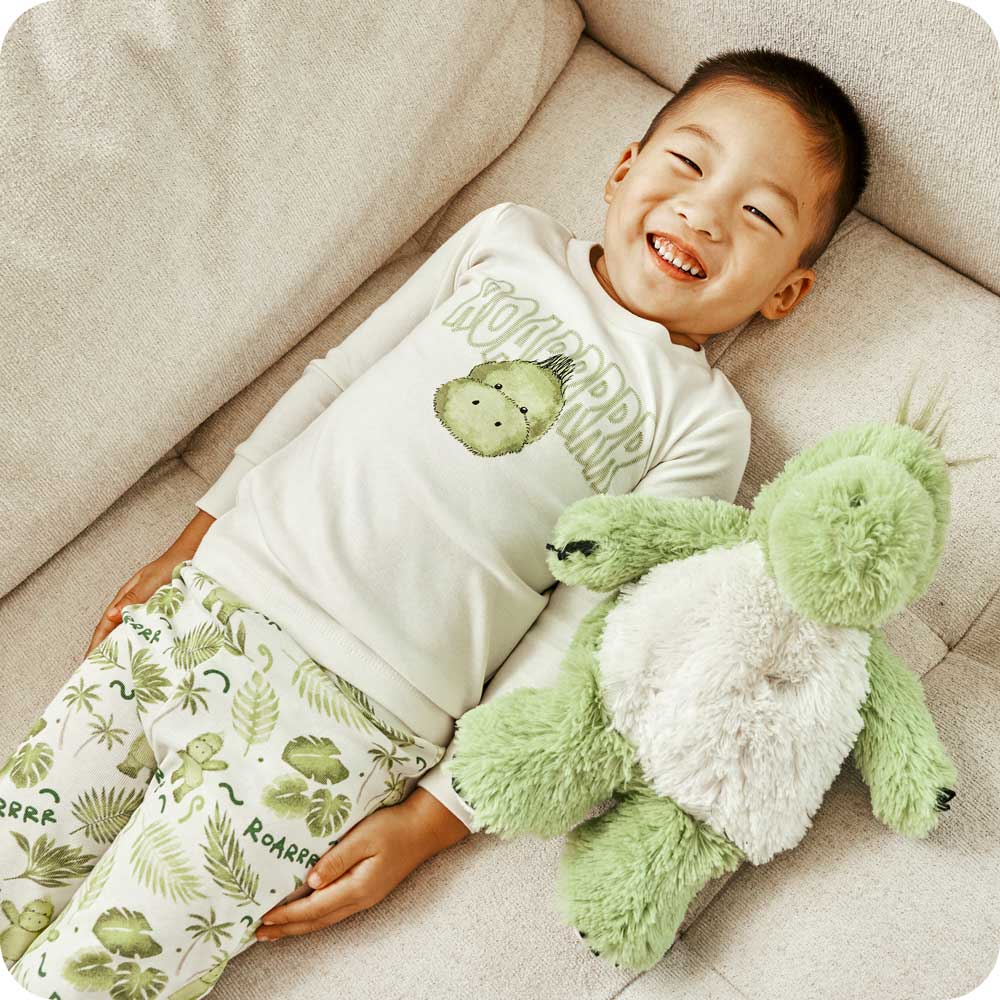 Alternative view of Dinosaur Long Pajamas
