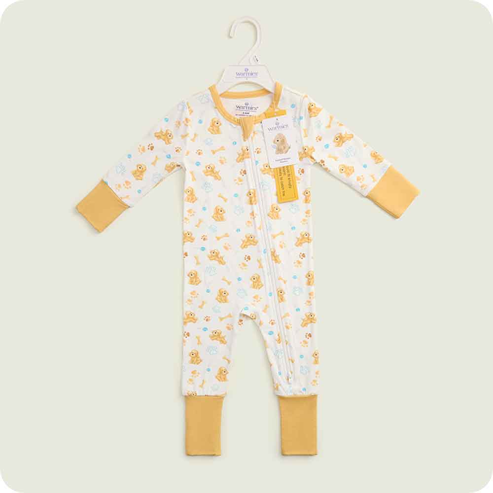 Golden Dog Footie Pajamas - Image 4