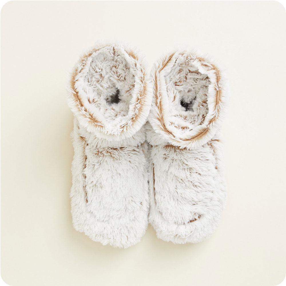Marshmallow Brown Boots Warmies