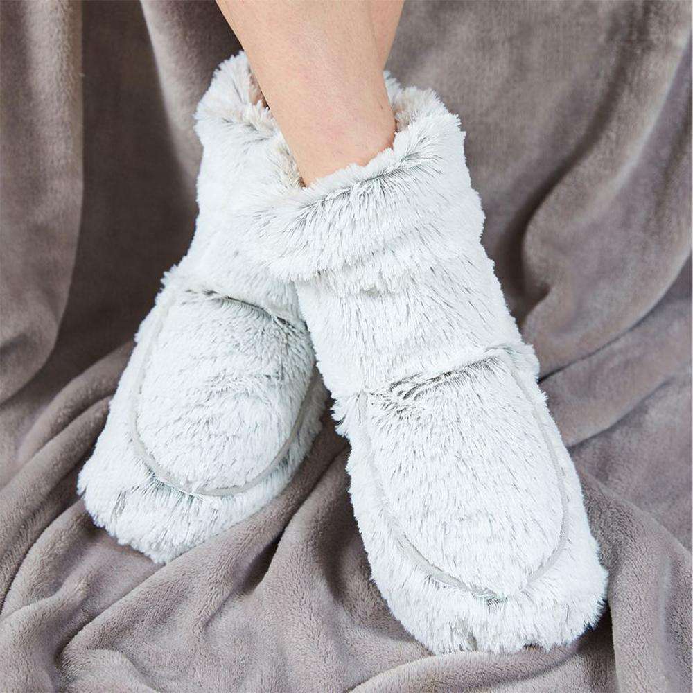 Marshmallow Gray Boots Warmies - Image 3