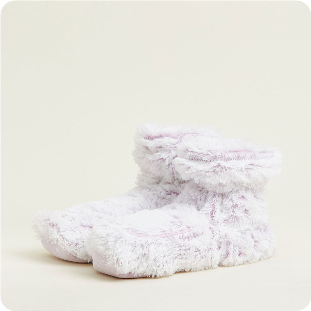 Marshmallow Lavender Boots Warmies - Image 4