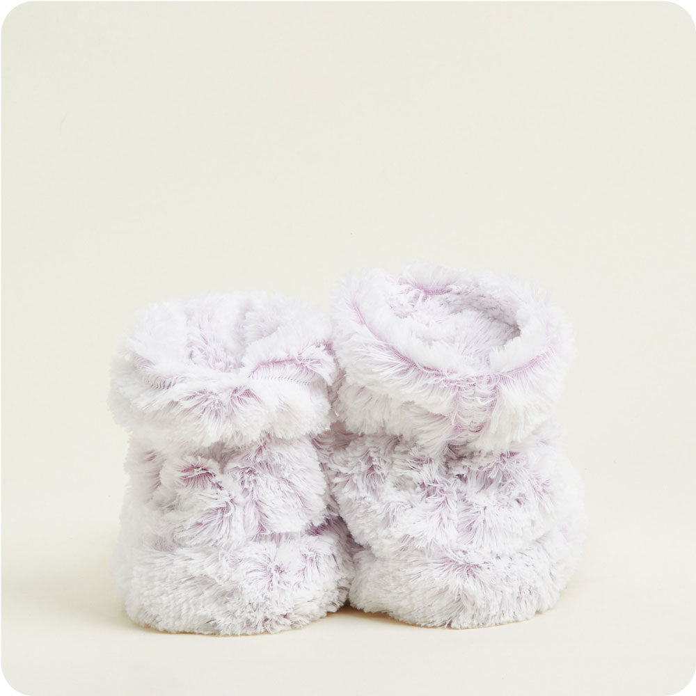 Marshmallow Lavender Boots Warmies - Image 5