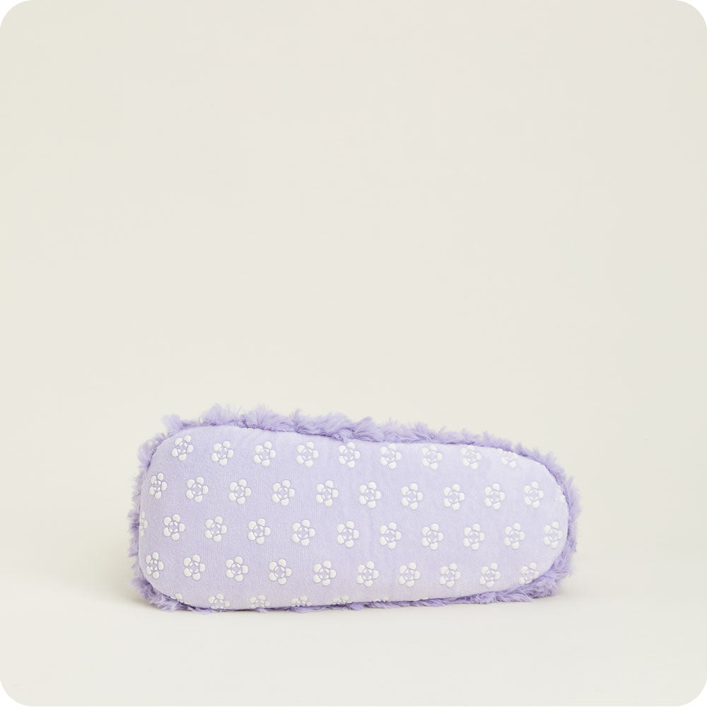 Curly Purple Slippers Warmies - Image 6
