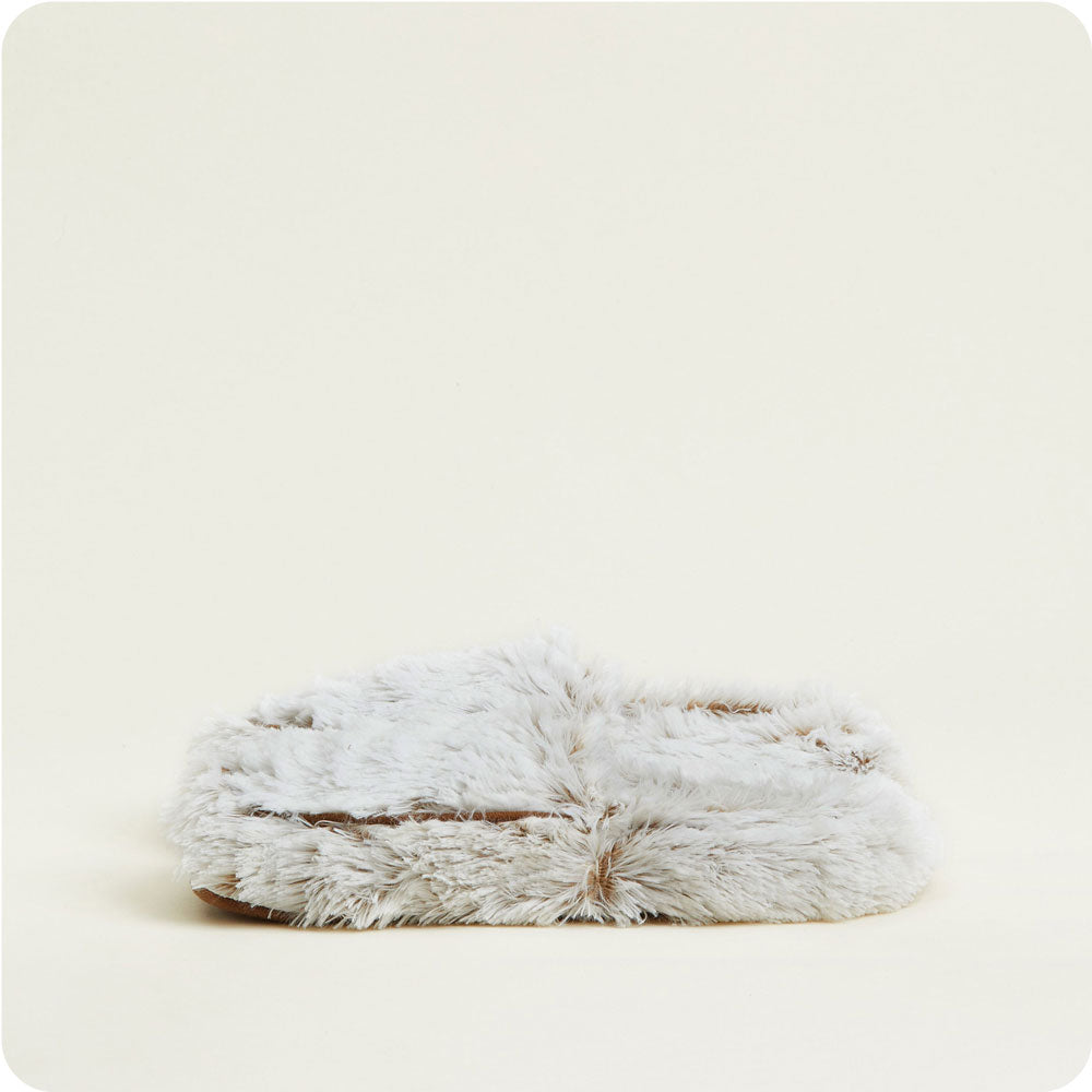Alternative view of XL Marshmallow Brown Slippers Warmies