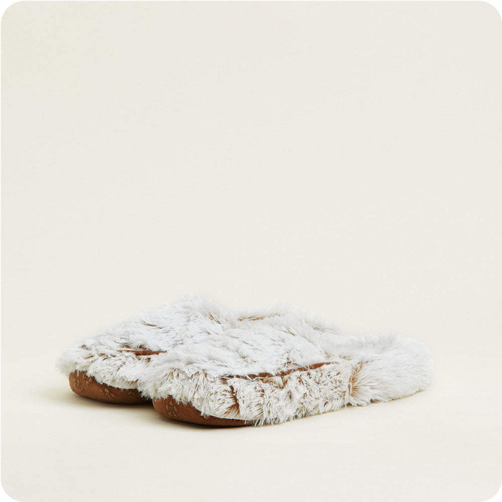 Marshmallow Brown Slippers Warmies - Image 4