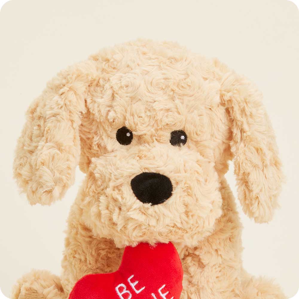 Alternative view of Be Mine Golden Dog Warmies