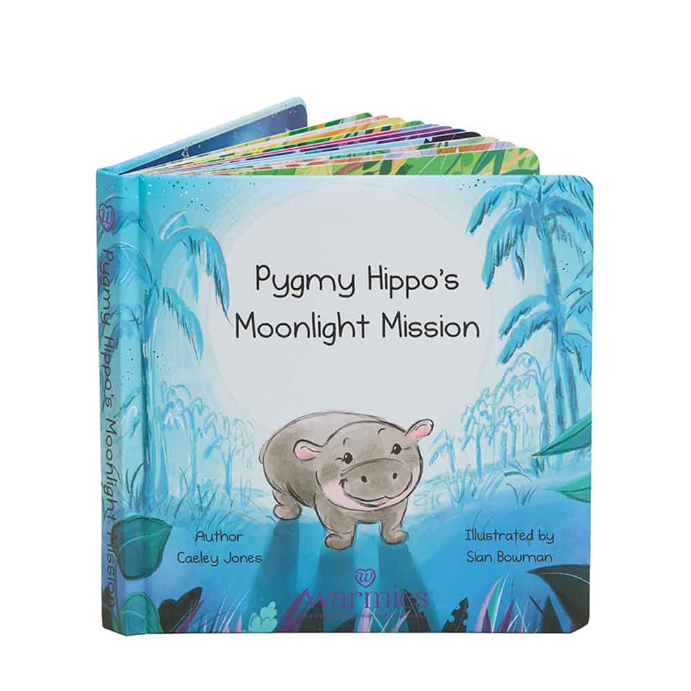 Alternative view of Pygmy Hippo's Moonlight Mission Board Book