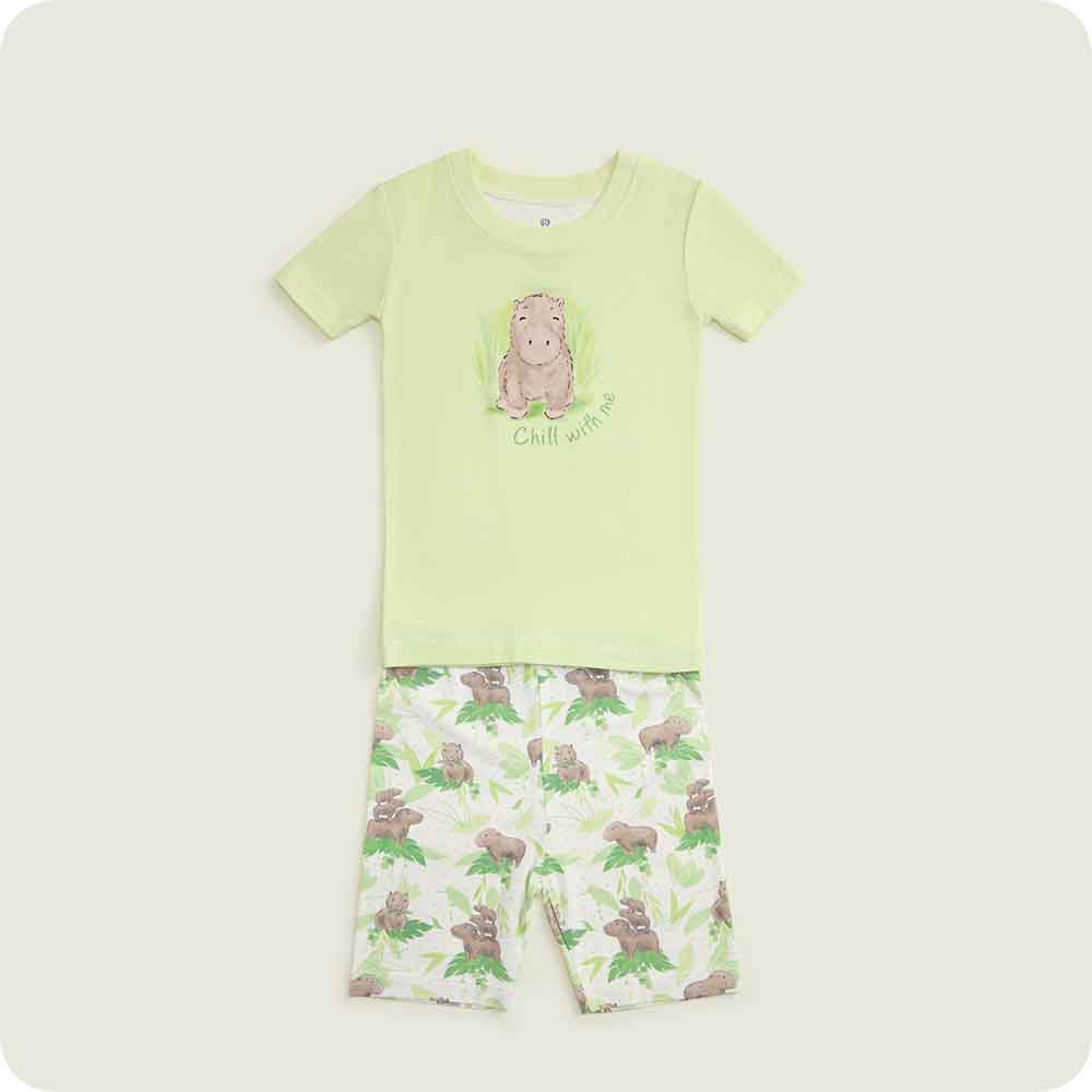 Capybara Shorties Pajamas