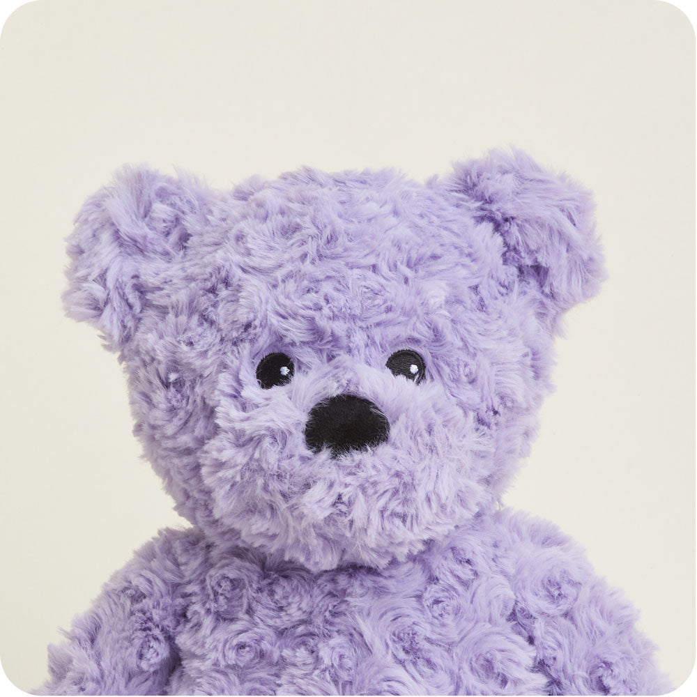 Purple Curly Bear Warmies - Image 3