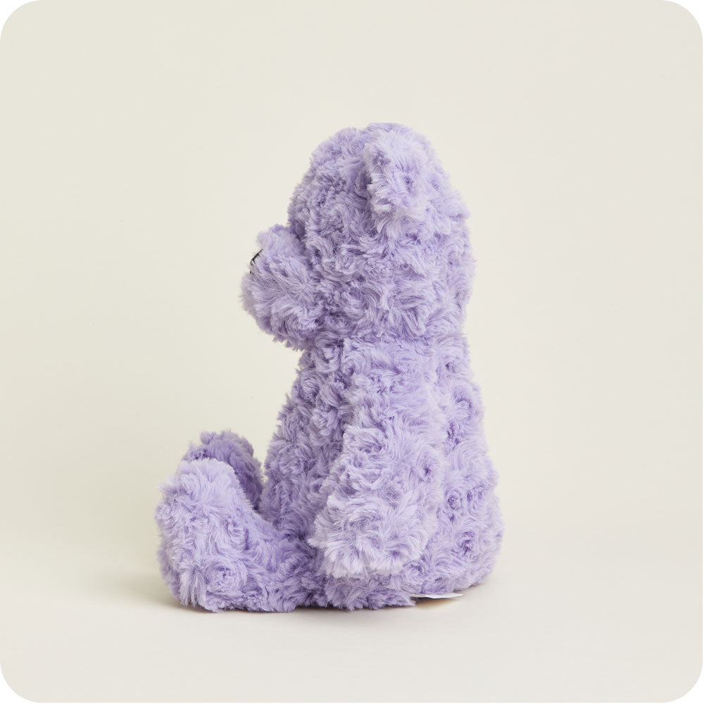 Purple Curly Bear Warmies - Image 5