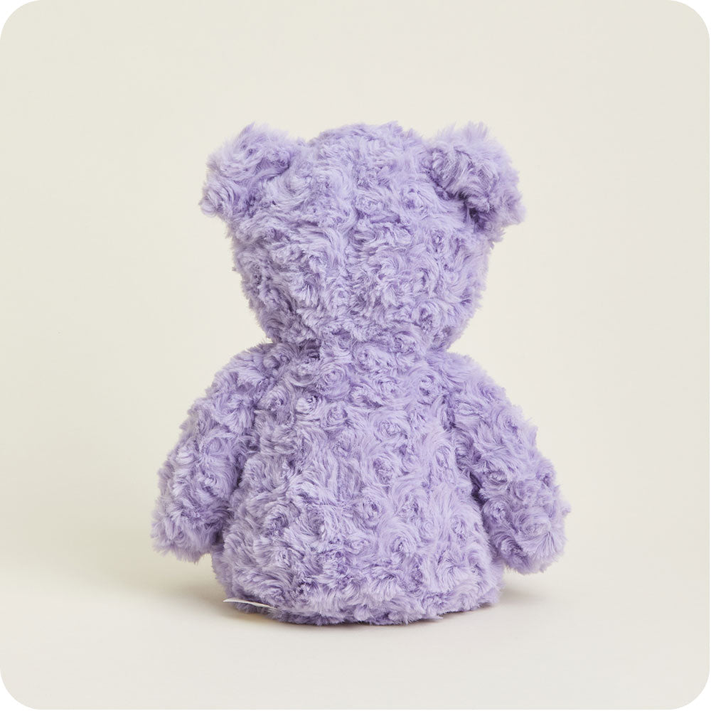Purple Curly Bear Warmies - Image 6