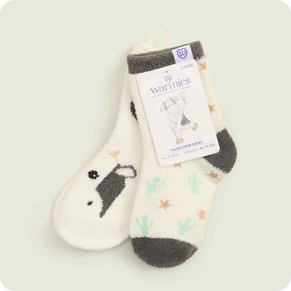 Black and White Cow Kids Sock Set - Image 10