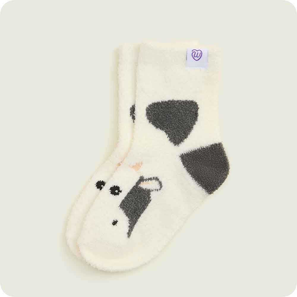 Black and White Cow Kids Sock Set - Image 4