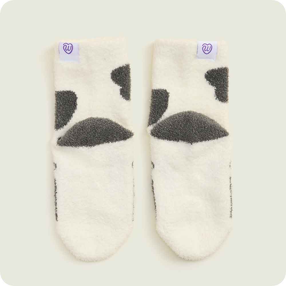Black and White Cow Kids Sock Set - Image 3