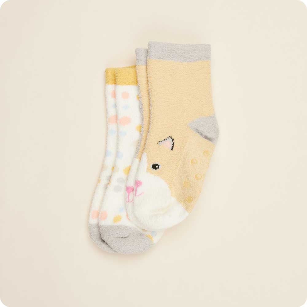 Calico Cat Non-Slip Socks