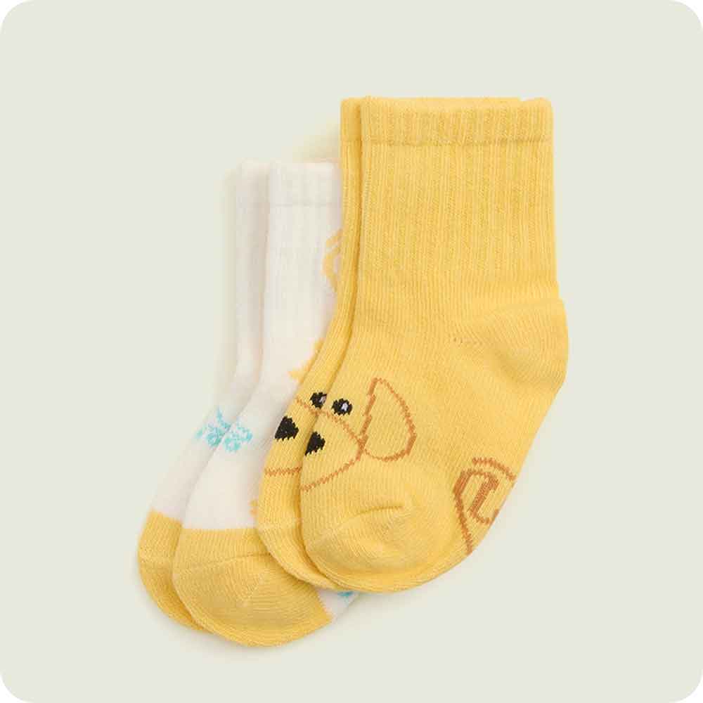 Golden Dog Baby Sock Set