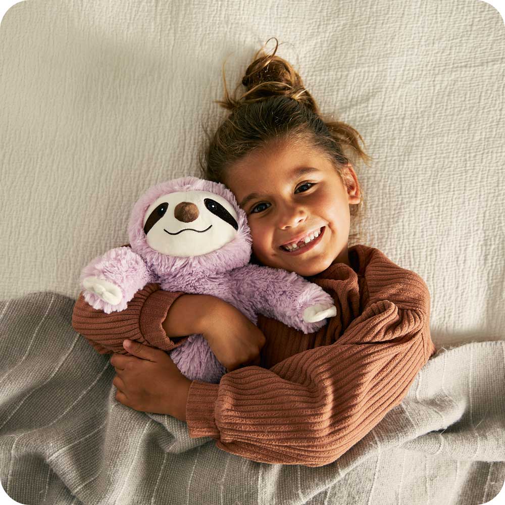 Alternative view of Purple Sloth Warmies